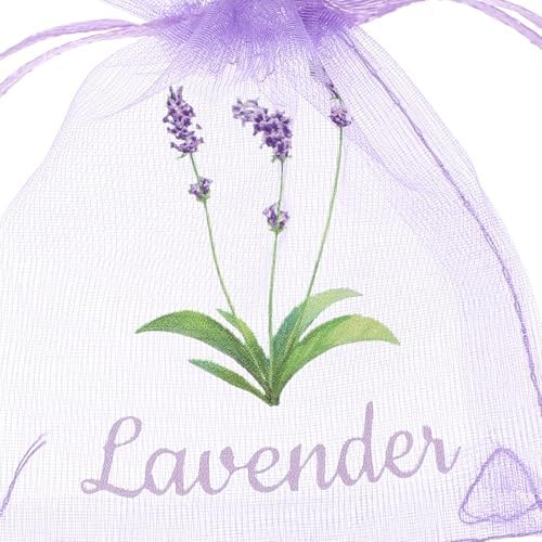 LUOZZY Lavender Sachet Bags Small Pouches for DIY Crafts
