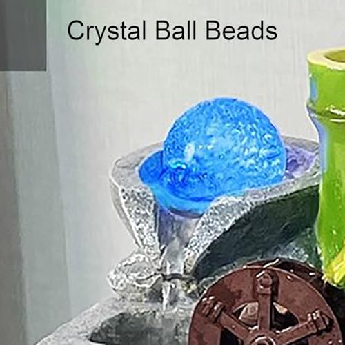 Zen Indoor Tabletop Fountain with Crystal Ball