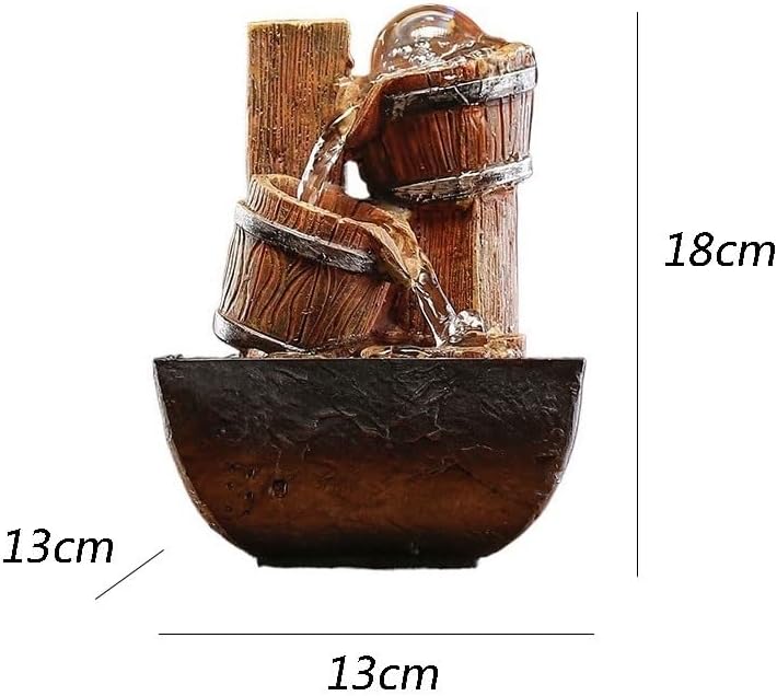 Indoor Tabletop Fountain for Home and Office Decor