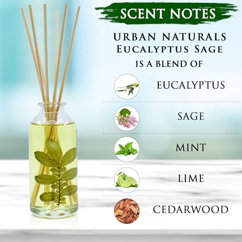 Urban Naturals Eucalyptus Sage Reed Diffuser Set