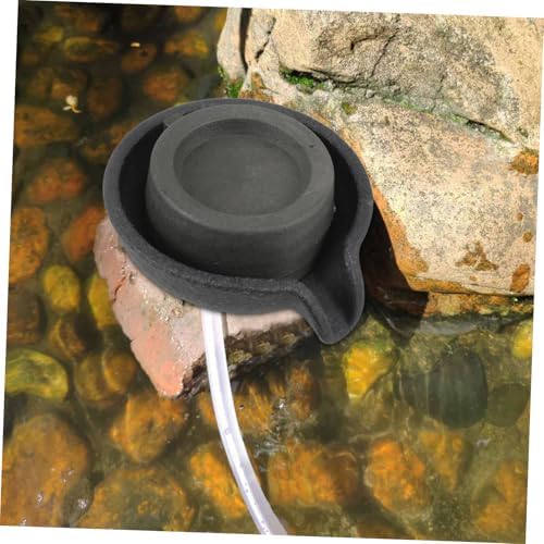 Tabletop Water Fountain with Rotating Millstone Spout for Indoor Decor