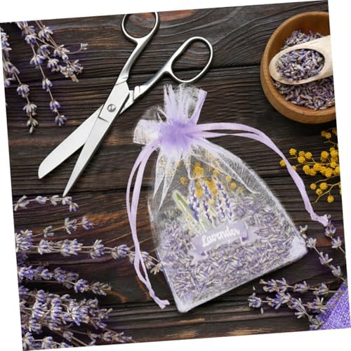Wakauto 10pcs Drawstring Spice Bag Empty Sachet Bags for Dried Lavender