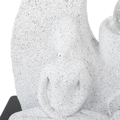 Tabletop Fountain with Multicolor LED Lights USB Powered