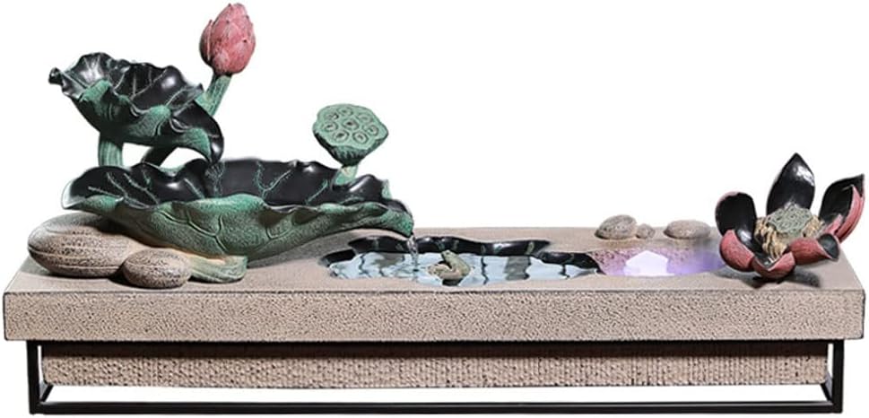 YOtat Indoor Water Fountain for Home Office Decor