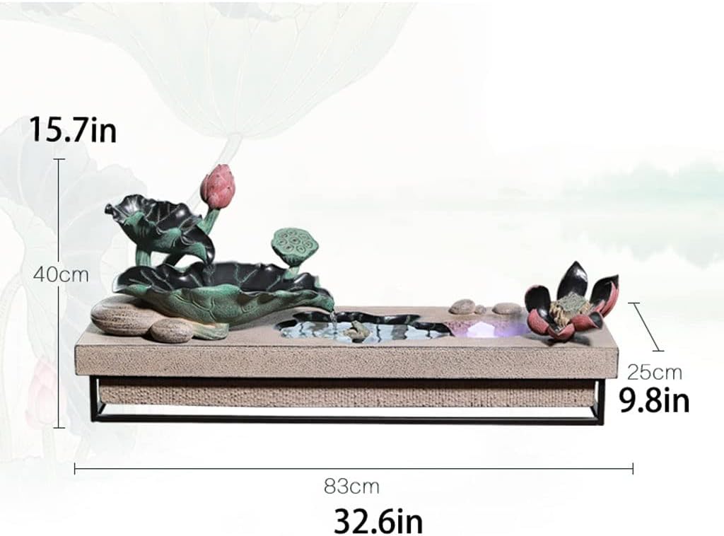 YOtat Indoor Water Fountain for Home Office Decor