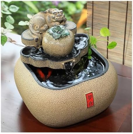Elegant Desktop Fountain for Home Office Decor
