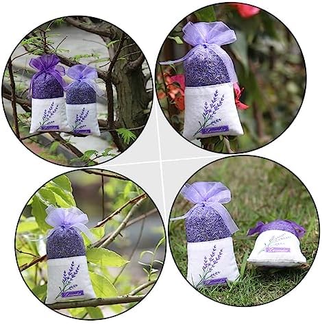 22pcs Lavender Sachet Bags for Wardrobe Freshener