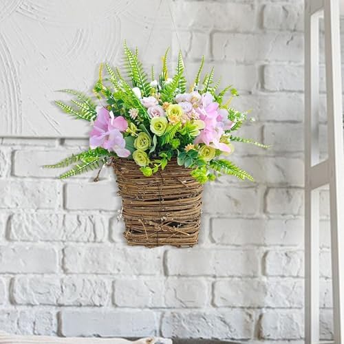 Floral Arrangement Door Wreath Ornament for Home