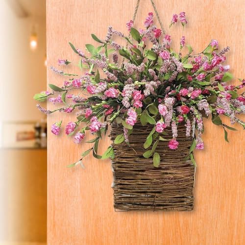 Cream Hydrangea Door Wreath - Elegant Summer Decor