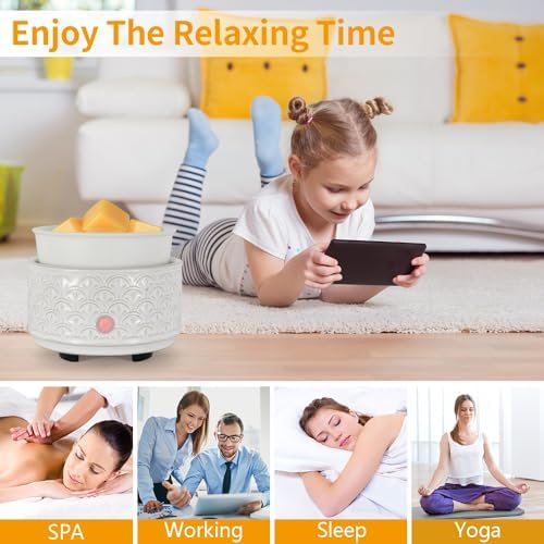 kobodon Ceramic Wax Melt Warmer 3-in-1