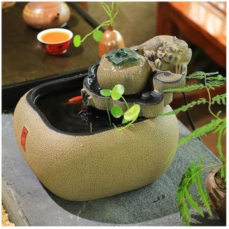 Elegant Desktop Fountain for Home Office Decor