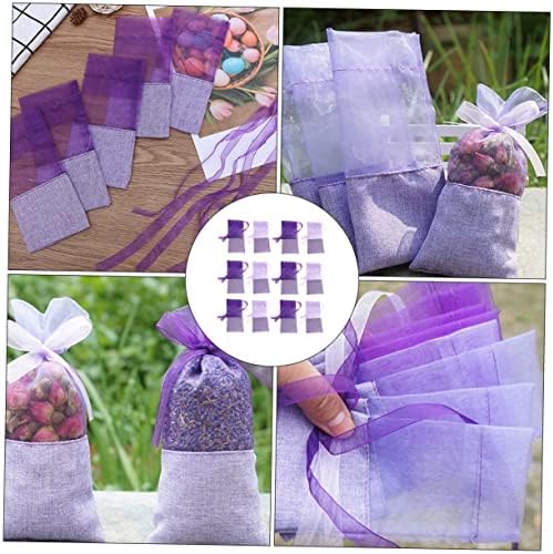 24pcs Lavender Sachet Bags for Closets Drawers Parties