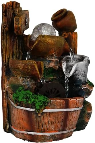 Cannan 10 Inch Jug Pot Water Mill Fountain