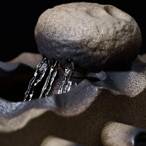 sdneNest Tabletop Fountain Home Decor Ceramic Water Feature