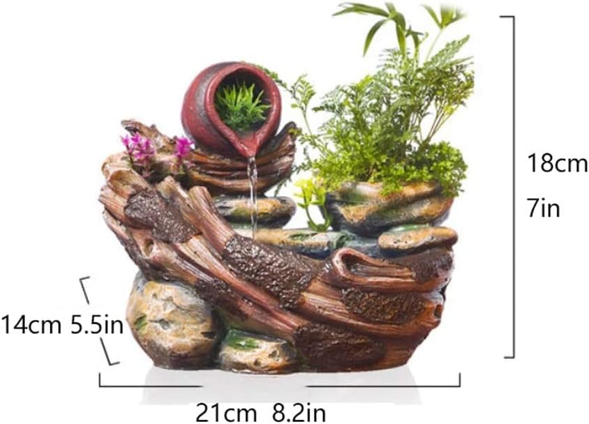 QUQUQ Indoor Tabletop Fountain with Atomizer