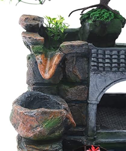 118 Inch LED Waterfall Fountain for Home and Office