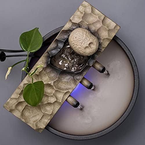 sdneNest Tabletop Fountain Home Decor Ceramic Water Feature