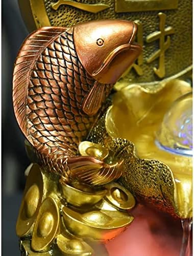Gold Indoor Fountain for Home and Office Decor