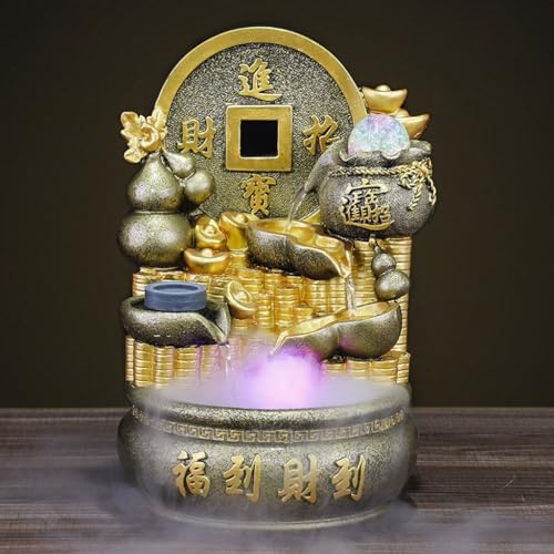 Sleeve Waterfall Fountain Decorative Tabletop Fountain