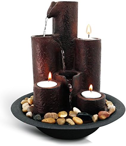 SereneLife AZSLTWF20 Water Fountain Tabletop Decor