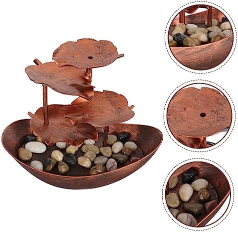 PRETYZOOM Desktop Waterfall Fountain Decor
