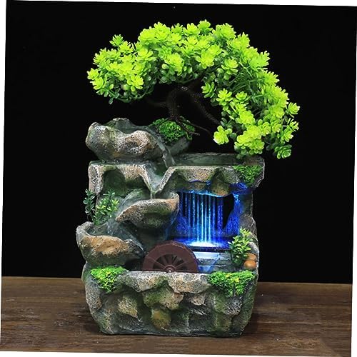 Elegant Tabletop Water Fountain for Home Office Decor