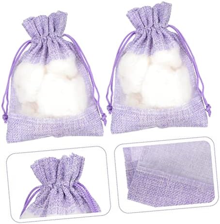 Cabilock 10Pcs Lavender Sachet Bags with Drawstring
