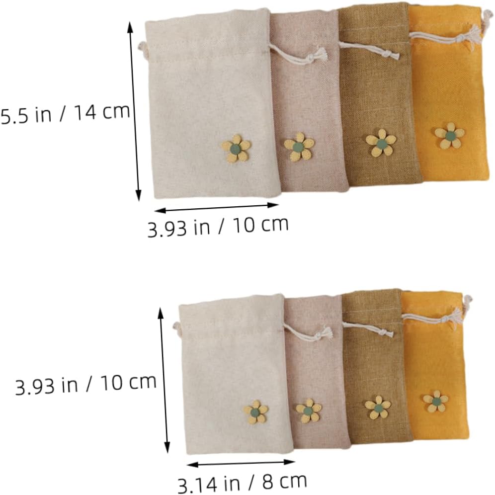 Ipetboom 8pcs Decorative Lavender Sachet Bags for Closets Cars and Home Fragrance