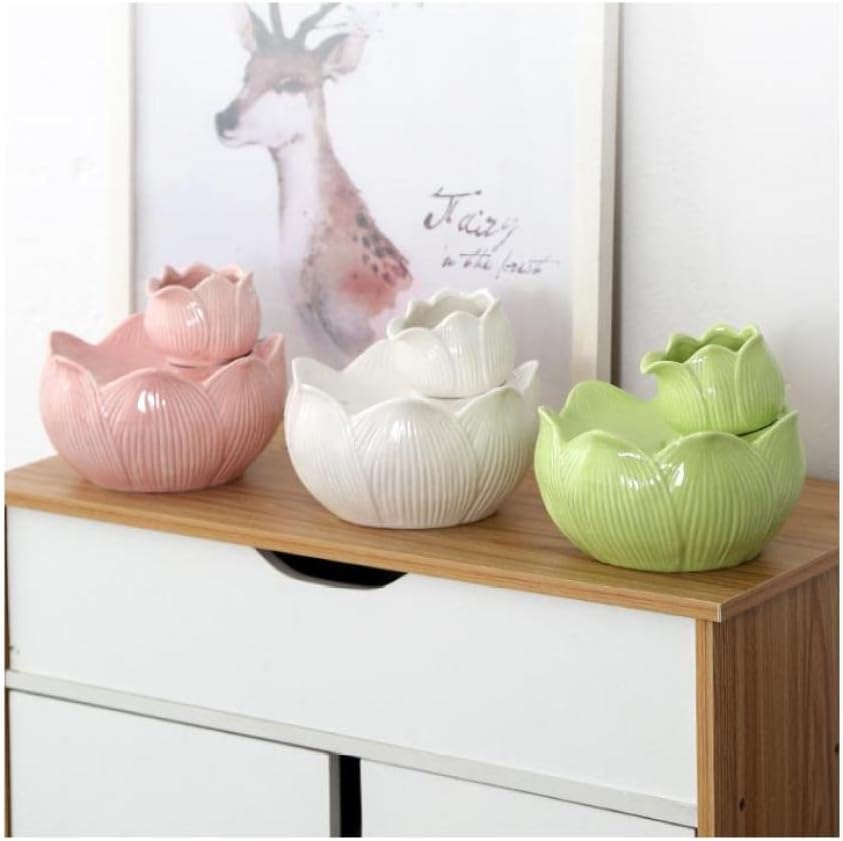 Conch Tabletop Fountain Ceramic Indoor Decor Home Office Bedroom Zen Relaxation