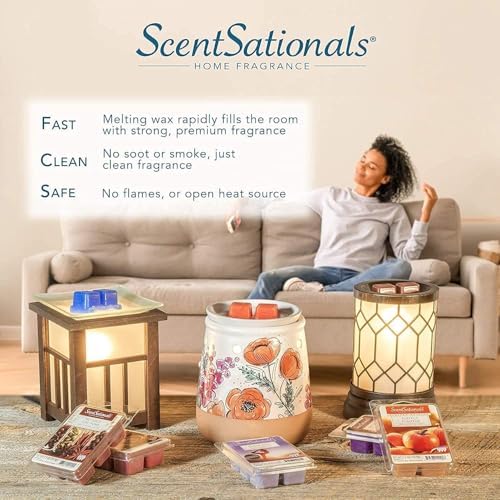 Scentsationals Wax Melts Coral Shores 24-Cubes 10oz
