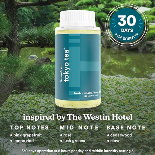 HoMedics SereneScent Tokyo Tea Fragrance Oil 120ml
