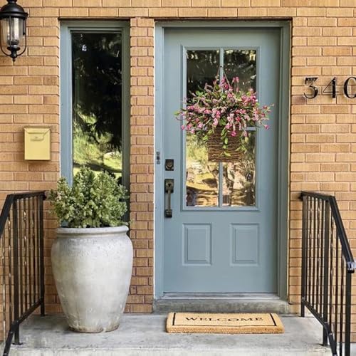 Cream Hydrangea Door Wreath - Spring Decor