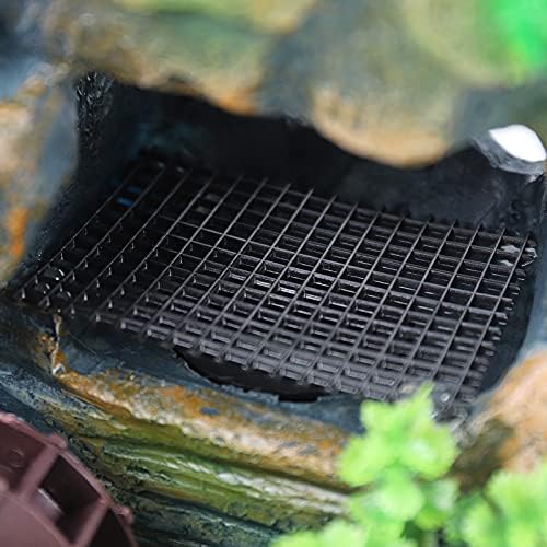 Bokknppo Indoor Water Fountain with Color LED Light