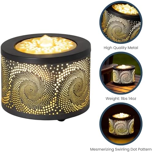 Sullivans Swirling LED Tabletop Fountain