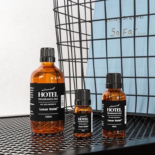 Air-Scent Hotel Diffuser Oil Inspired by The Luxor - 30 mL Glass Bottle with Dropper