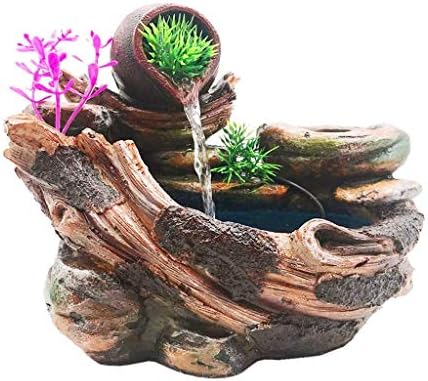GaRcan Tabletop Fountain Indoor Waterfall Decor