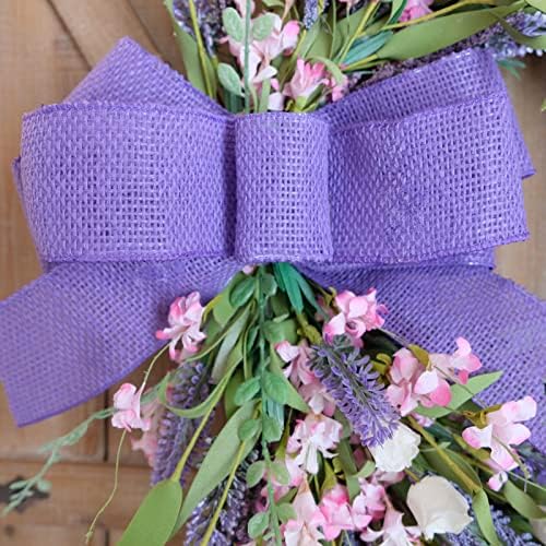 Idyllic 18 Inch Summer Wreath Front Door Decor