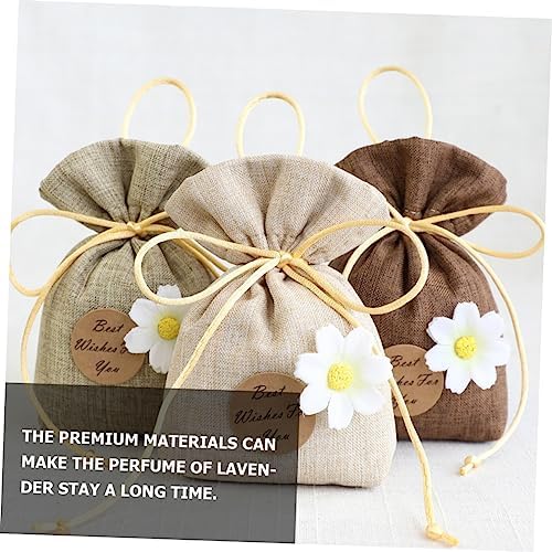 Wakauto 6pcs Lavender Sachet Bags for Wardrobe Home and Car