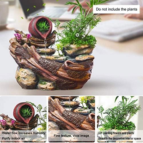 GaRcan Tabletop Fountain Indoor Waterfall Decor