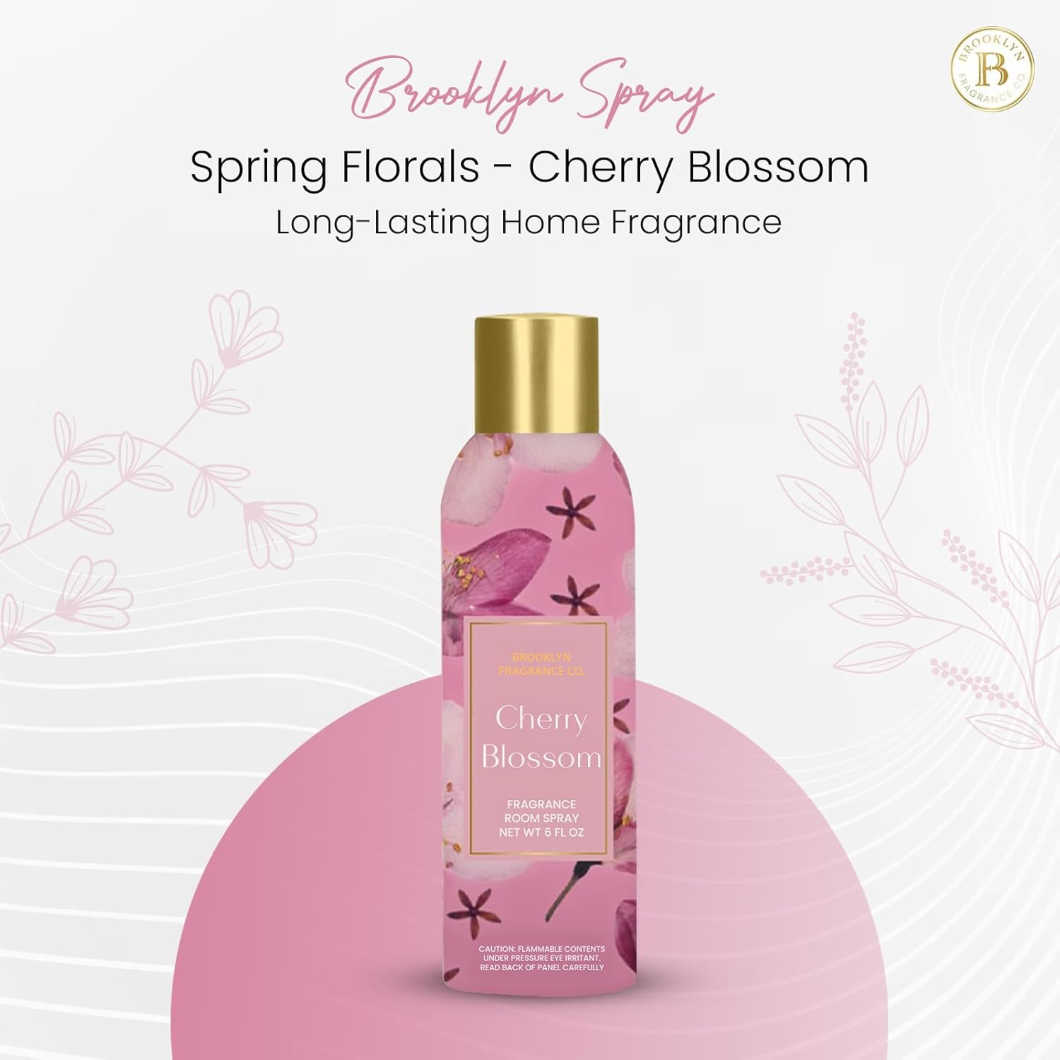 Brooklyn Fragrance Co Spring Floral Room Spray - 6 Fl Oz