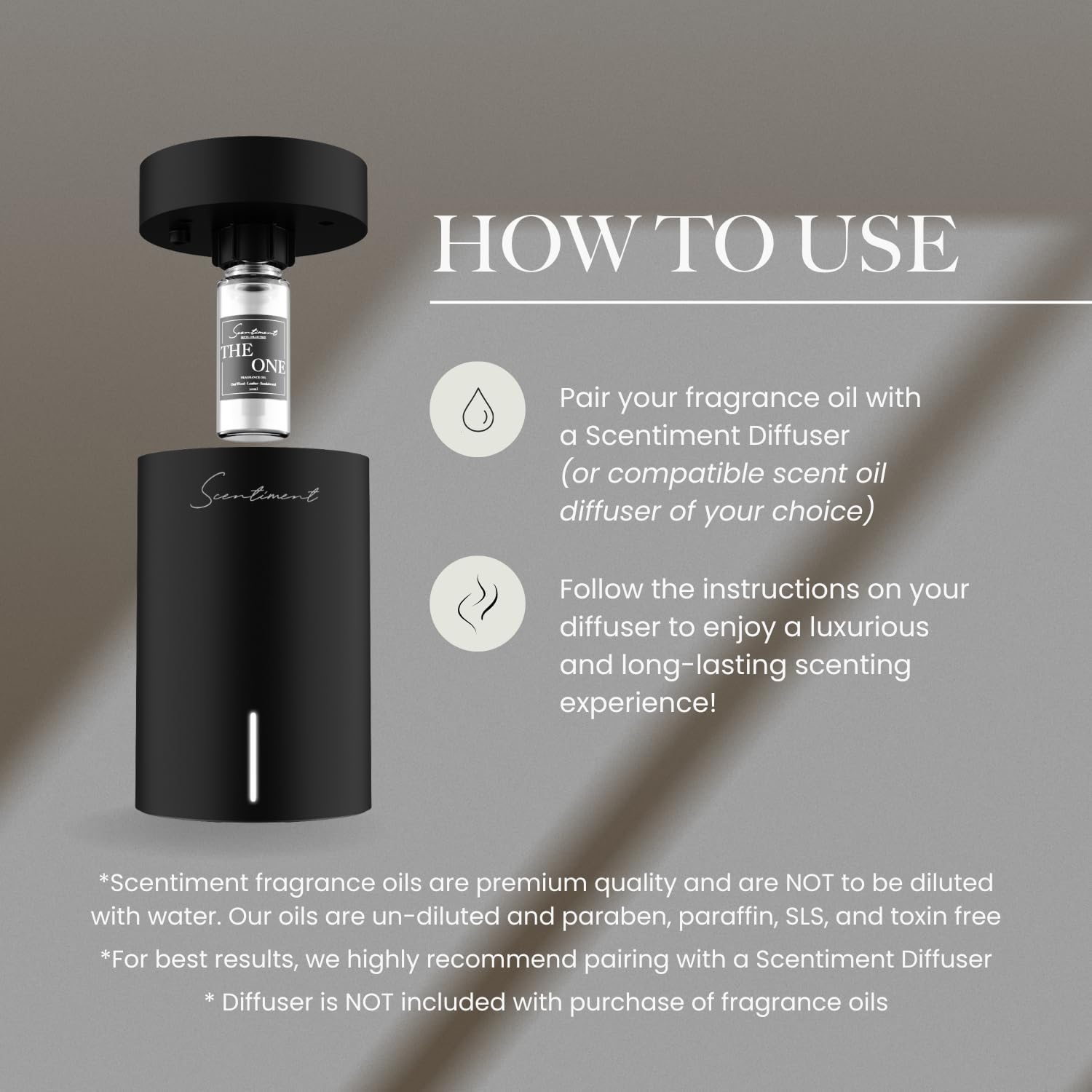 Day Dream Diffuser Oil - Luxurious White Tea Scent 20ml