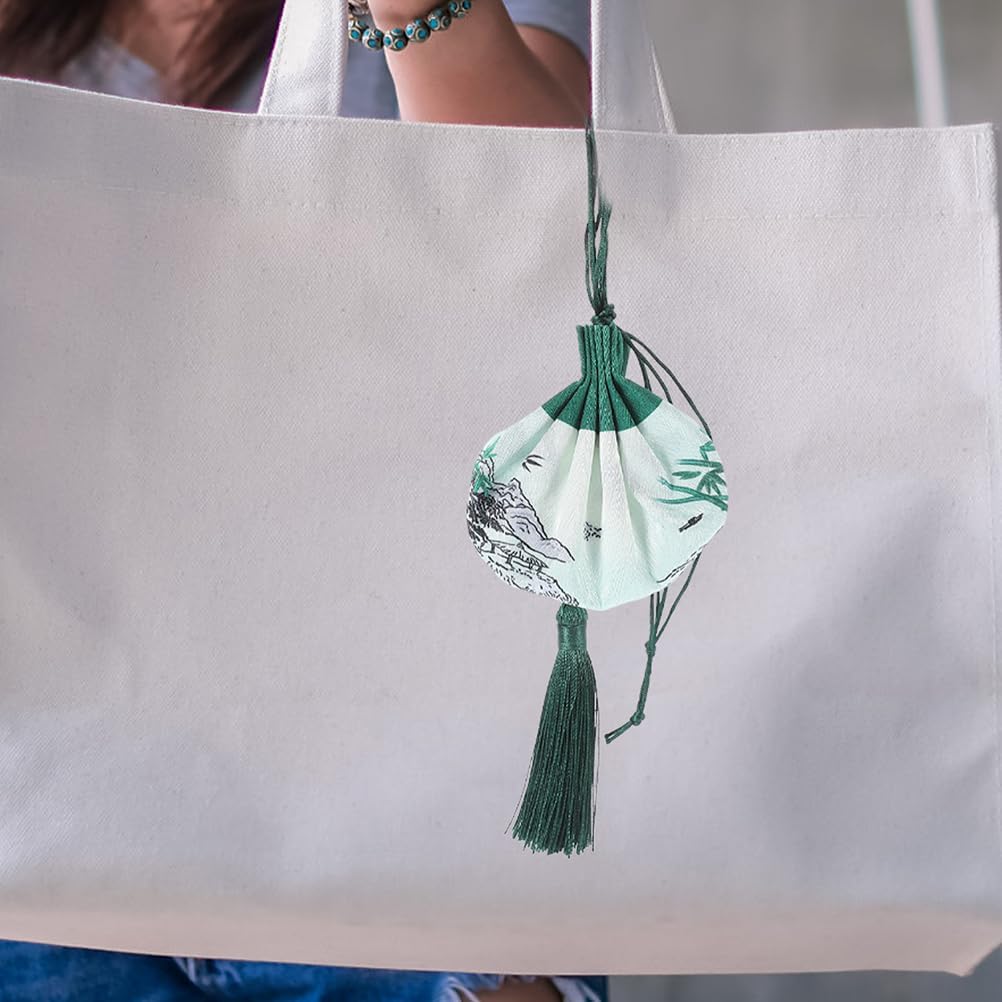 LOGOFUN 6 Pcs Empty Sachet Bags Multi Functional Decorative Gift Pouch for Costume Accessories