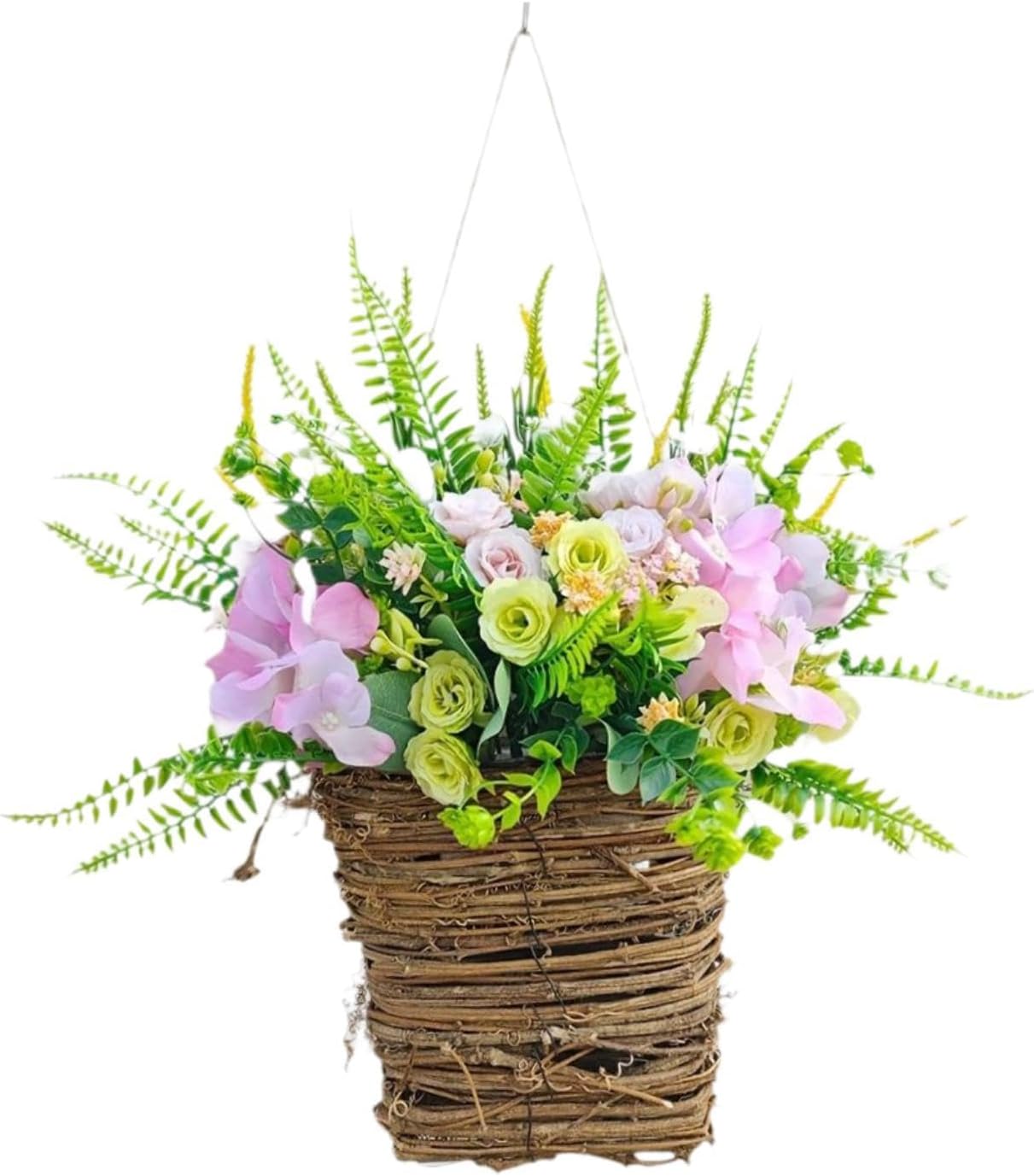 Floral Arrangement Door Wreath Ornament for Home