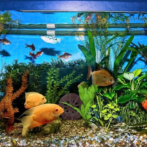 Uxcell 2 Pcs Fountain Water Wheel 43 Inch Desktop Fortune Statue Decor