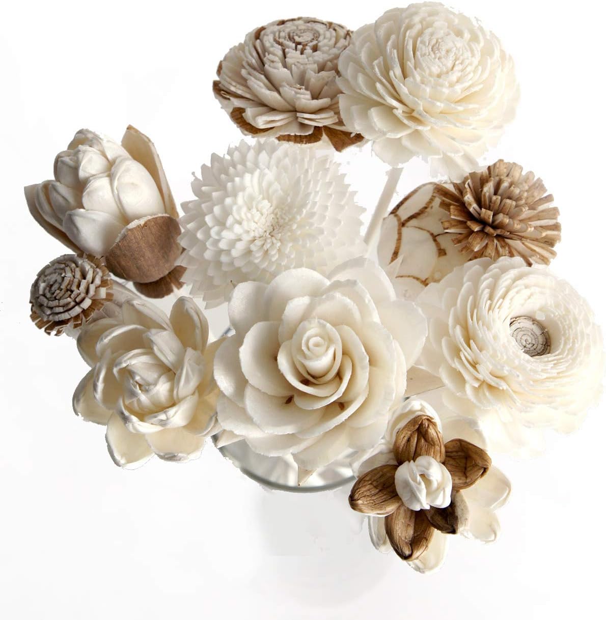 10 Mixed Sola Flower Reed Diffuser for Home Fragrance