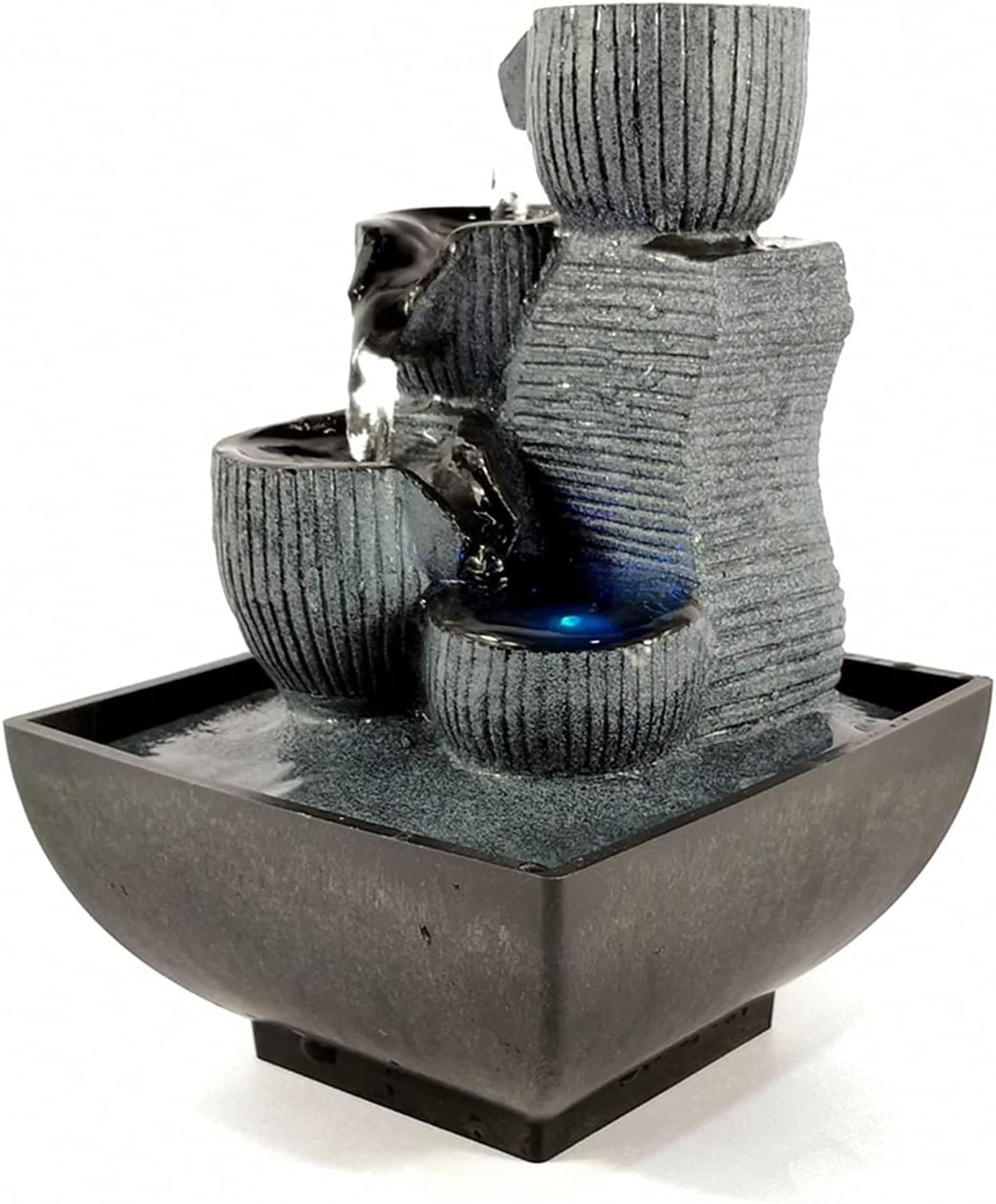 GLigeT Tabletop Fountain with LED Rolling Ball