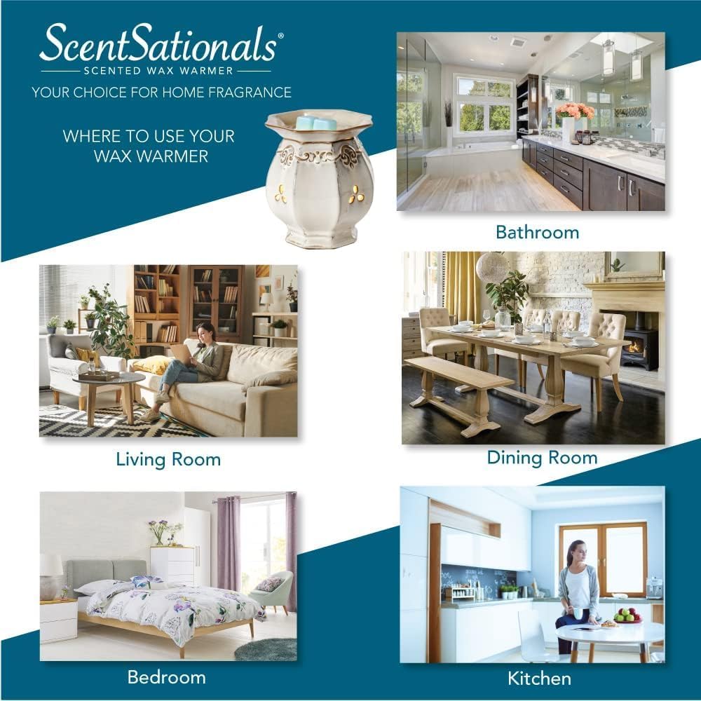 Scentsationals Wax Melts Coral Shores 24-Cubes 10oz