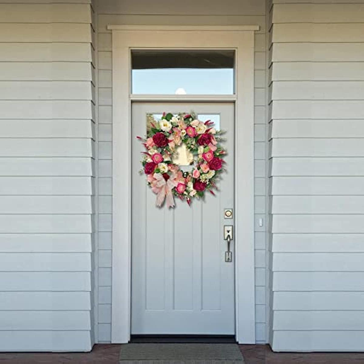 Romantic Flower Hanger Wreath Spring Decor