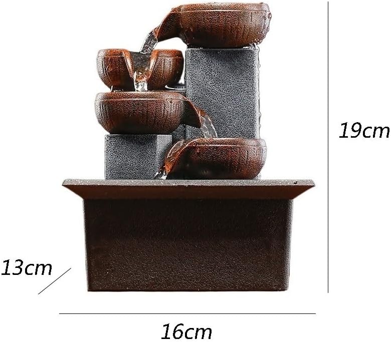 GLigeT Tabletop Fountain for Feng Shui and Home Decor