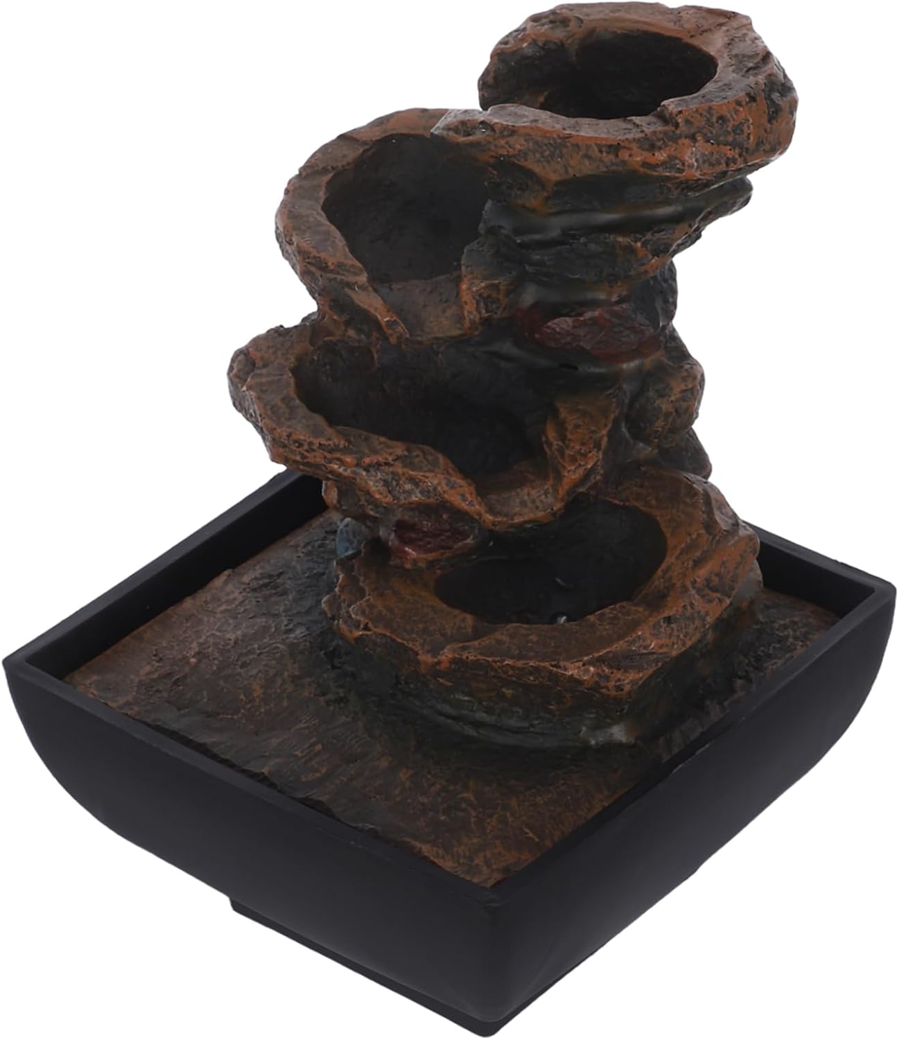 VICASKY 110V Tabletop Fountain with Light and Sound